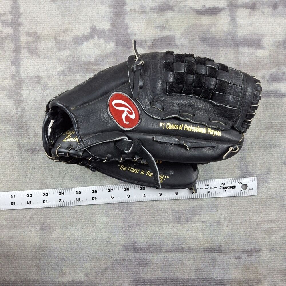 Vintage Rawlings RBG36B Ken Griffey Jr Black Leather Baseball Glove 12.5" RHT